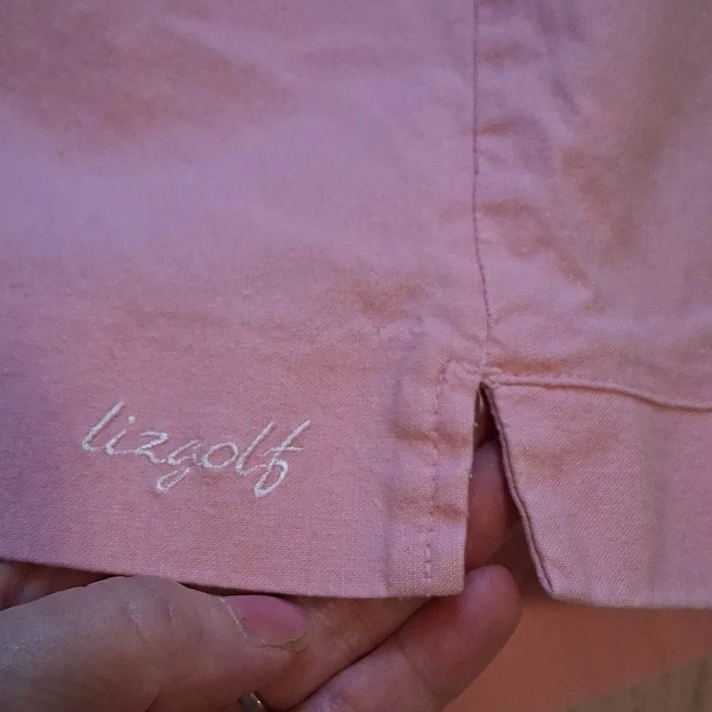 Liz Golf Pink Bermuda Shorts with Stretch - 14